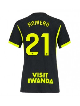 Ženski Nogometna dresi replika Atletico Madrid Cristian Romero #21 Gostujoči 2026-27 Kratek rokav